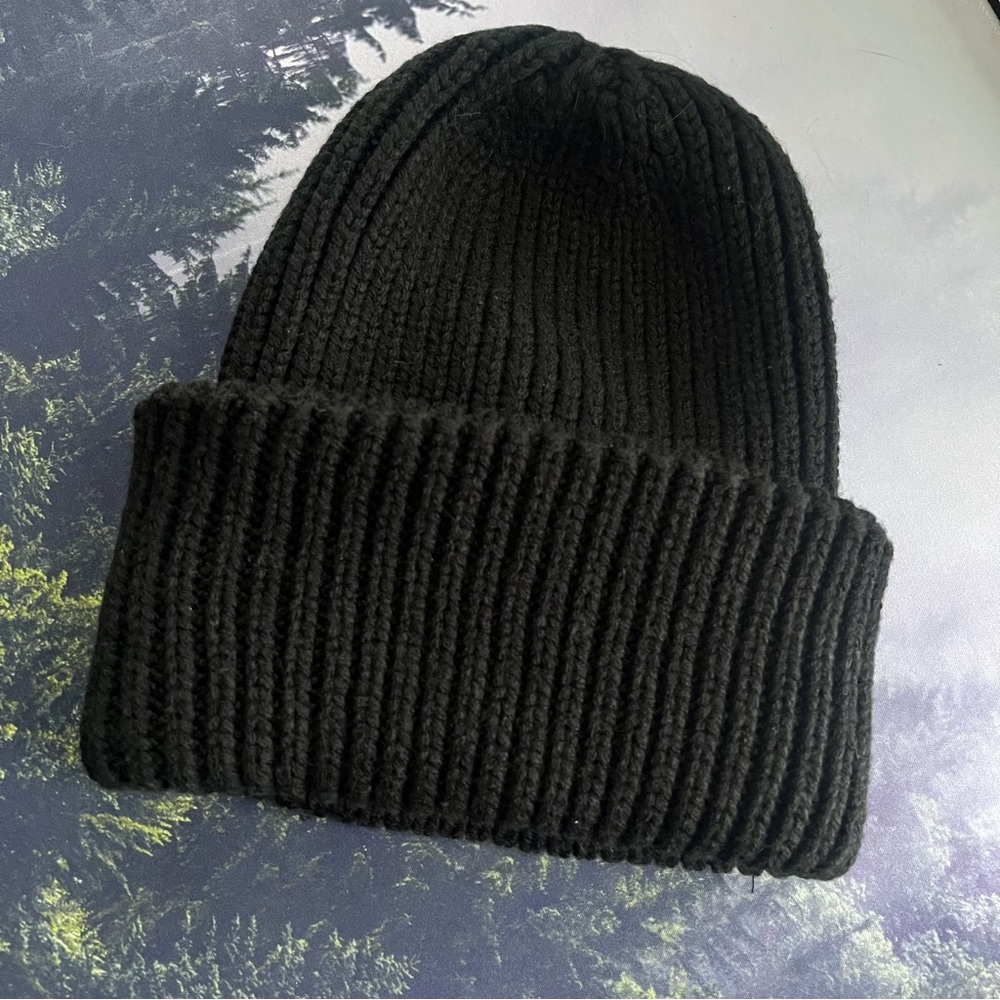 Dressed in Lala Grunge Chic Beanie BLACK